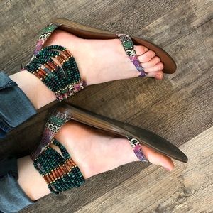 ALDO sandals size 10. Lightly worn.